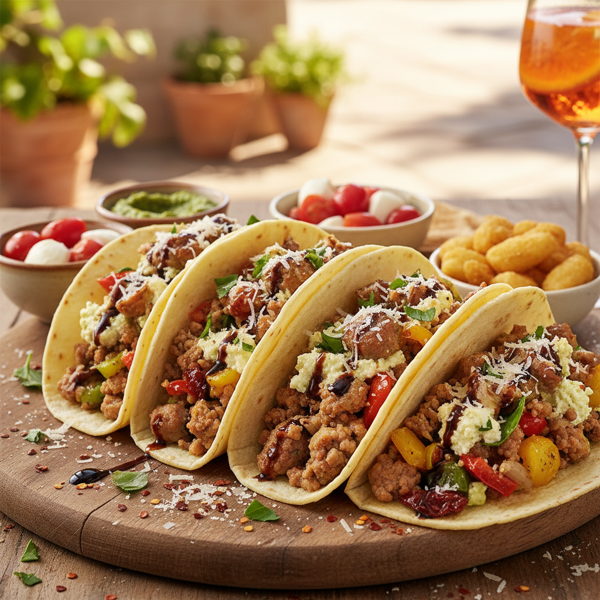 Italian Fiesta Tacos recipe