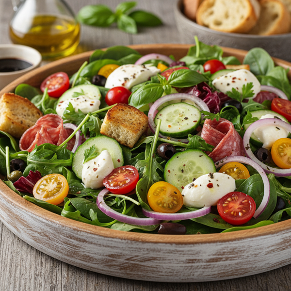 Italian Garden Salad Delight recipe