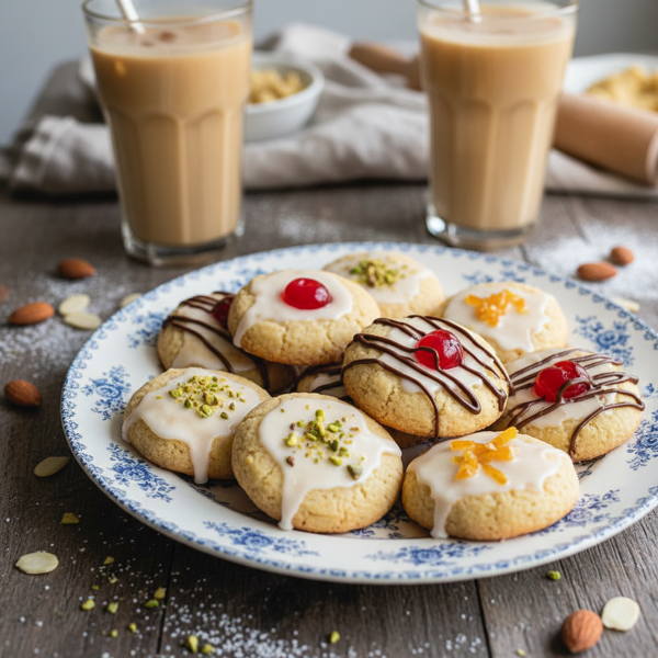 Italian Iced Butter Cookies recipe