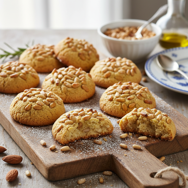 Italian Pignoli Almond Cookies recipe