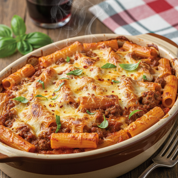 Italian Rigatoni Bake recipe