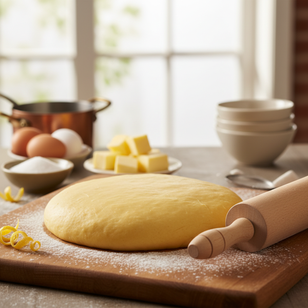 Italian Sweet Pastry Dough (Pasta Frolla) recipe