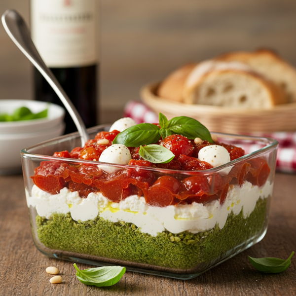 Italian Tricolor Layered Delight recipe
