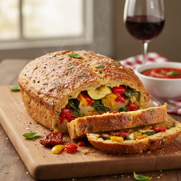 Italian Vegetable Medley Loaf recipe