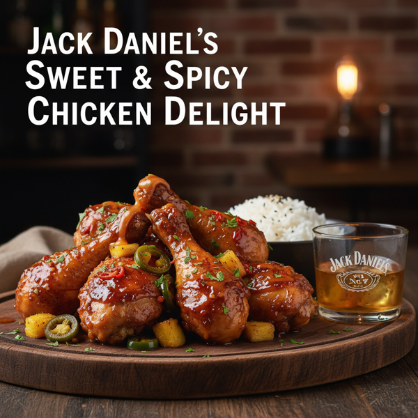 Jack Daniel's Sweet & Spicy Chicken Delight recipe