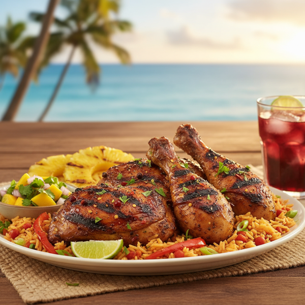 Jamaican Grilled Chicken Delight recipe