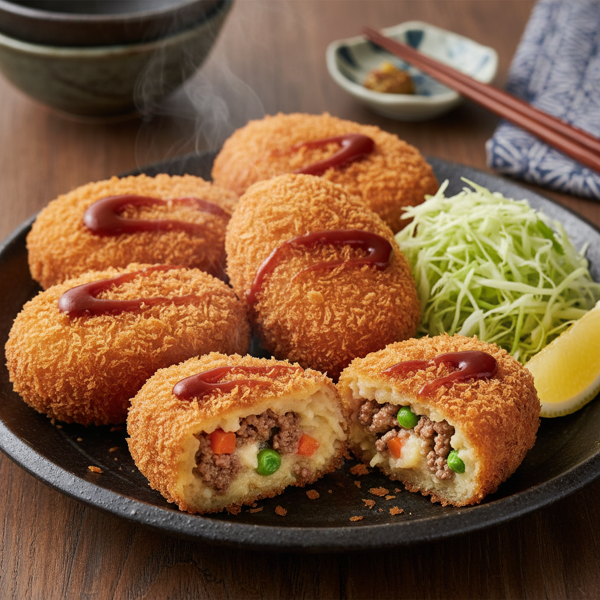 Japanese Beef and Potato Korokke recipe