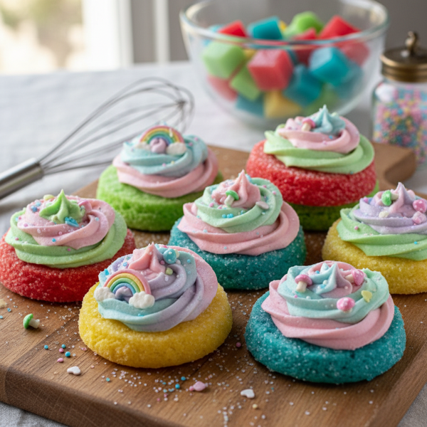 Jello Delight Cookies with Whimsical Frosting recipe