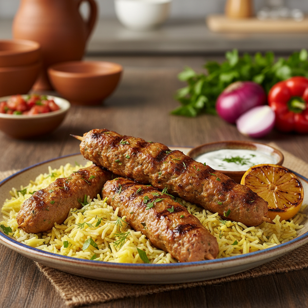 Juicy Turkey Kubideh Skewers recipe