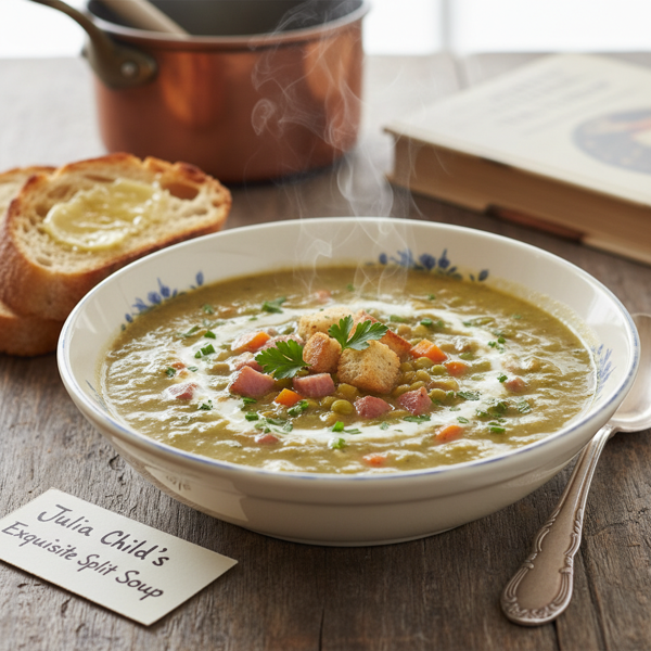 Julia Child's Exquisite Split Pea Soup recipe