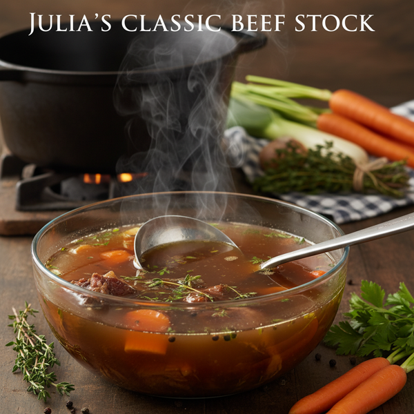 Julia's Classic Beef Stock recipe