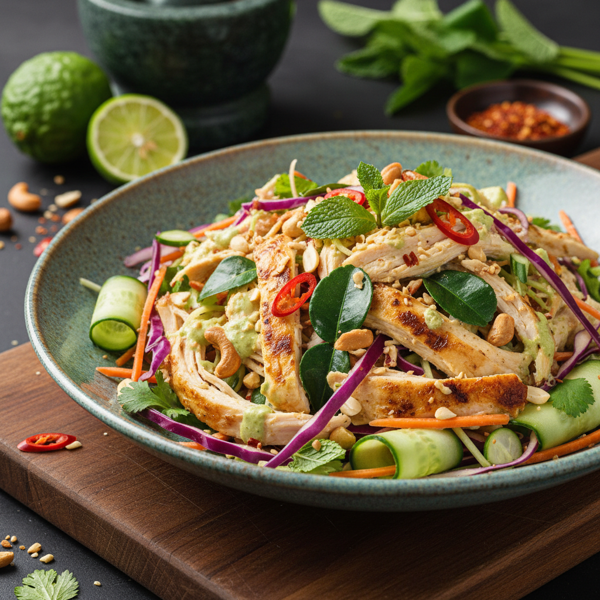 Kaffir Lime Chicken Salad recipe