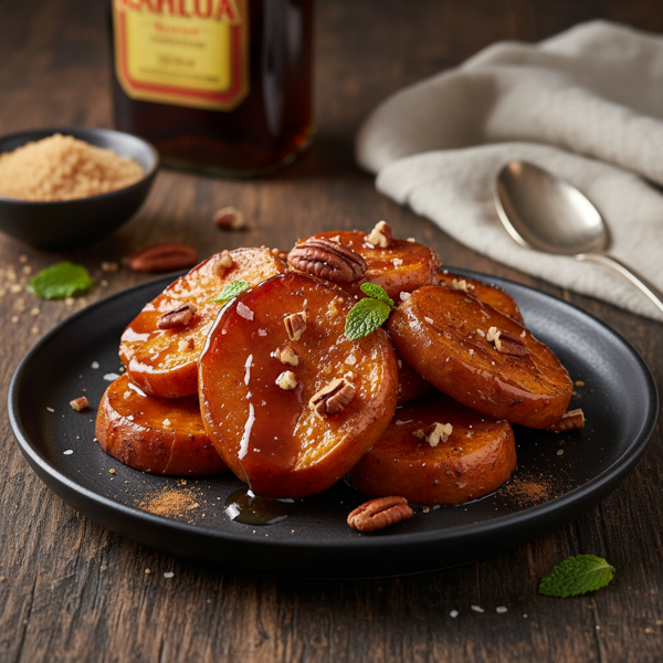 Kahlua-Glazed Sweet Yams recipe
