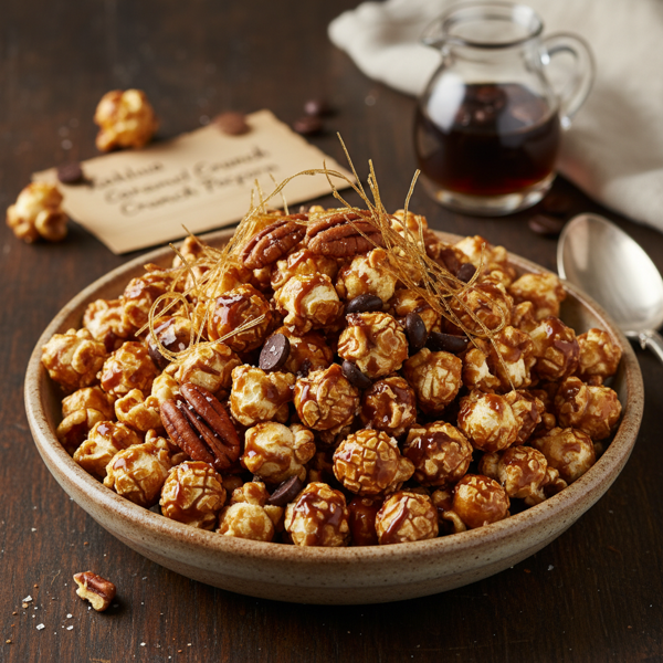 Kahlua Caramel Crunch Popcorn recipe