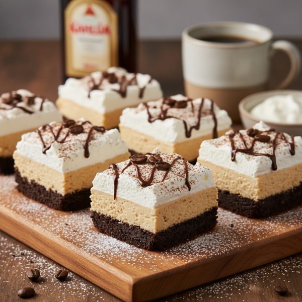 Kahlua Cream Dream Bars recipe