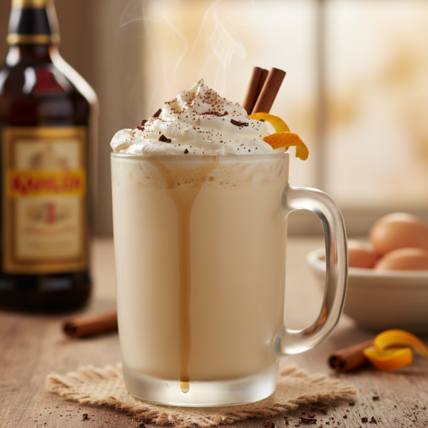 Kahlua Spiked Eggnog Delight recipe