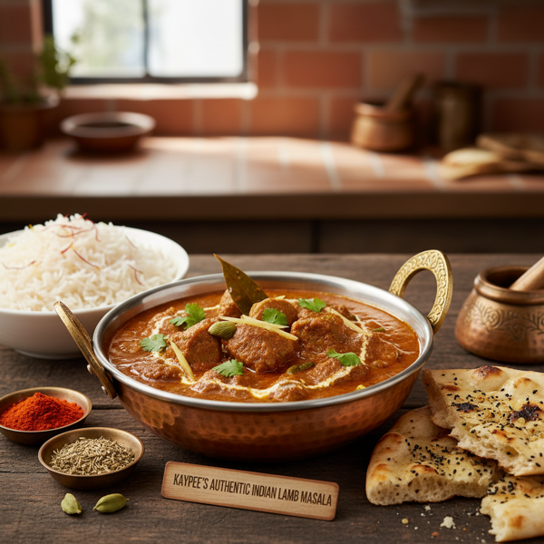 Kaypee's Authentic Indian Lamb Masala Curry recipe