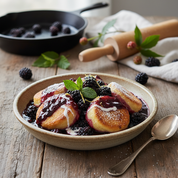 Kentucky Blackberry Bliss Dumplings recipe