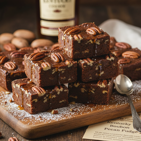 Kentucky Bourbon Pecan Fudge recipe