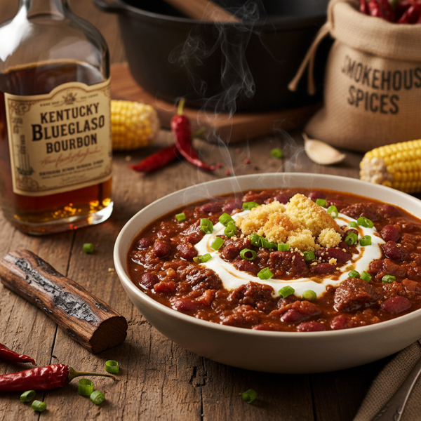 Kentucky Bourbon Smoked Chili recipe
