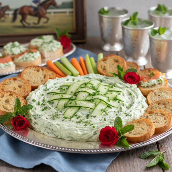 Kentucky Derby Cucumber Delight Spread recipe