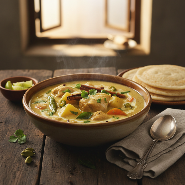 Kerala Spiced Chicken Stew recipe