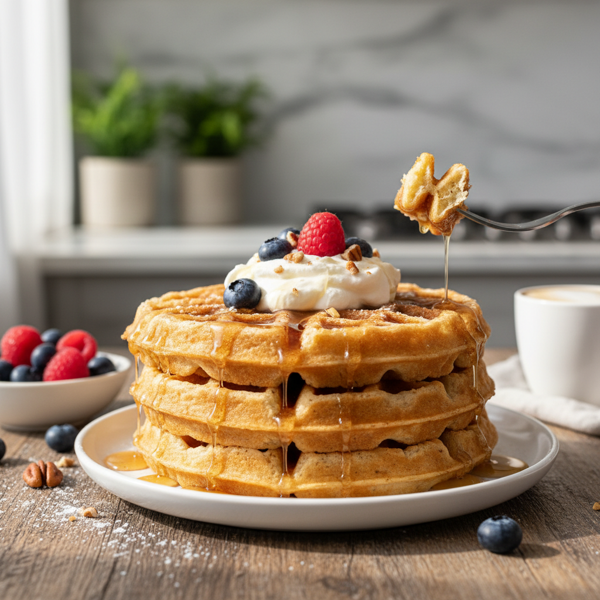 Keto-Friendly Protein Waffles recipe