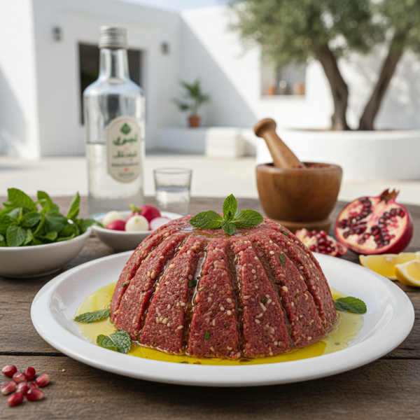 Kibbeh Nyi: Authentic Lebanese Raw Kibbee recipe
