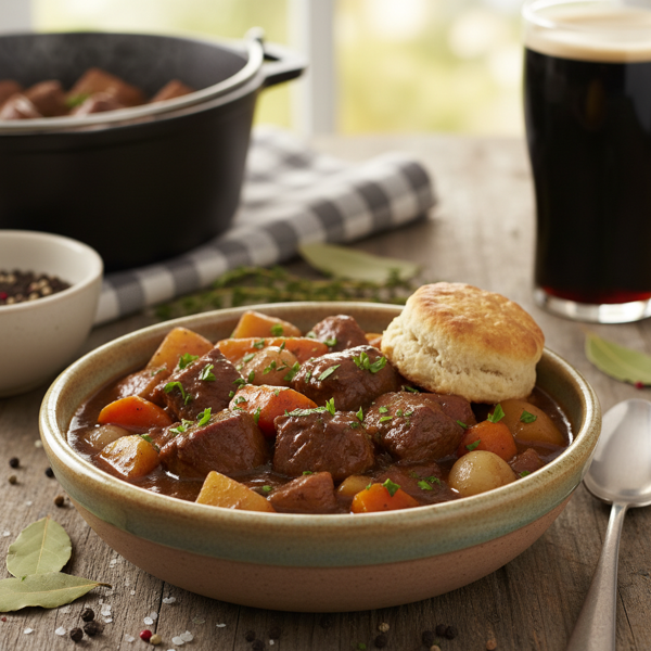 Killarney-Style Lamb and Guinness Stew recipe