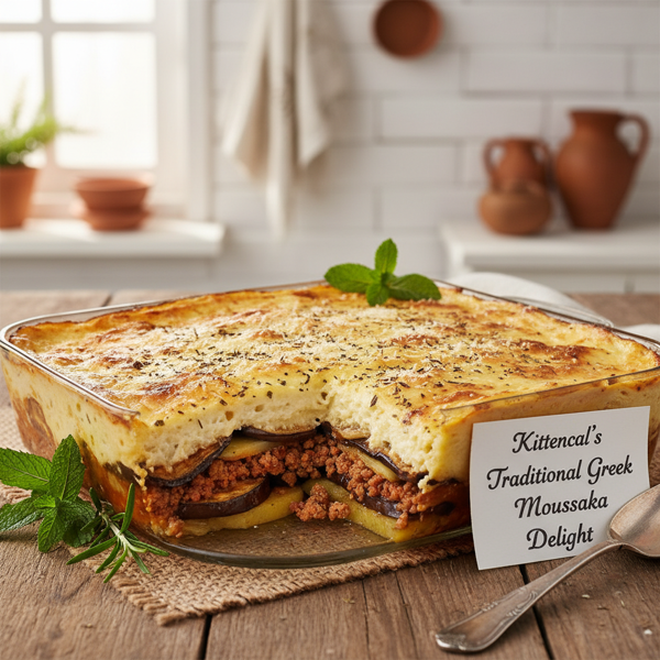 Kittencal's Traditional Greek Moussaka Delight recipe