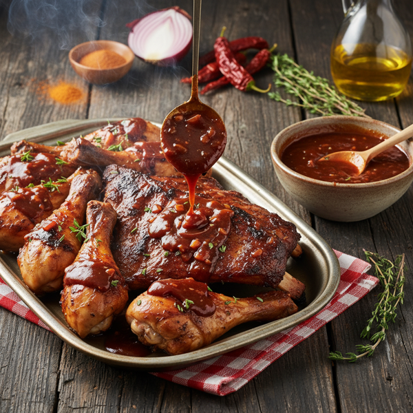 Kittencal's Ultimate Smoky BBQ Sauce for Chicken and Ribs recipe