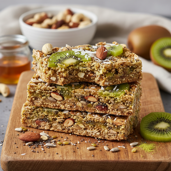 Kiwi Nutty Seed Bar recipe