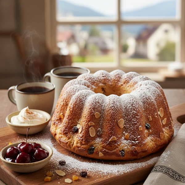 Kugelhopf Delight - German Breakfast Bread recipe