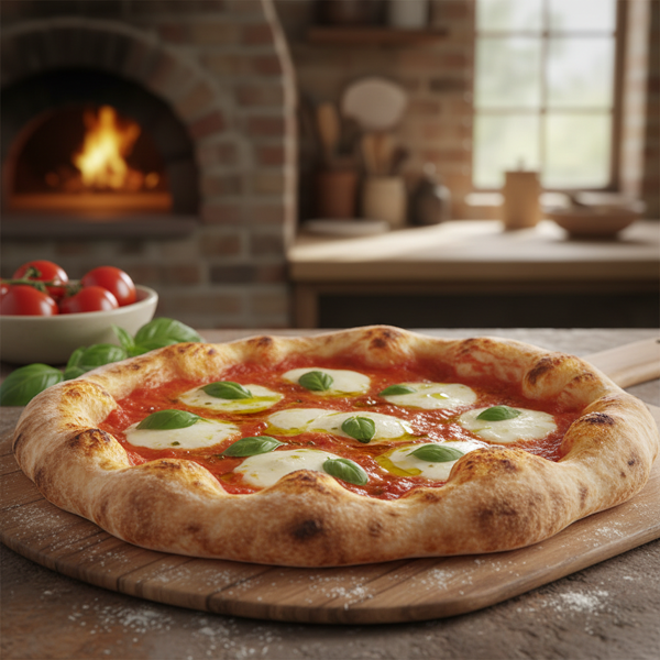 Lahey's Artisan No-Knead Pizza Margherita recipe
