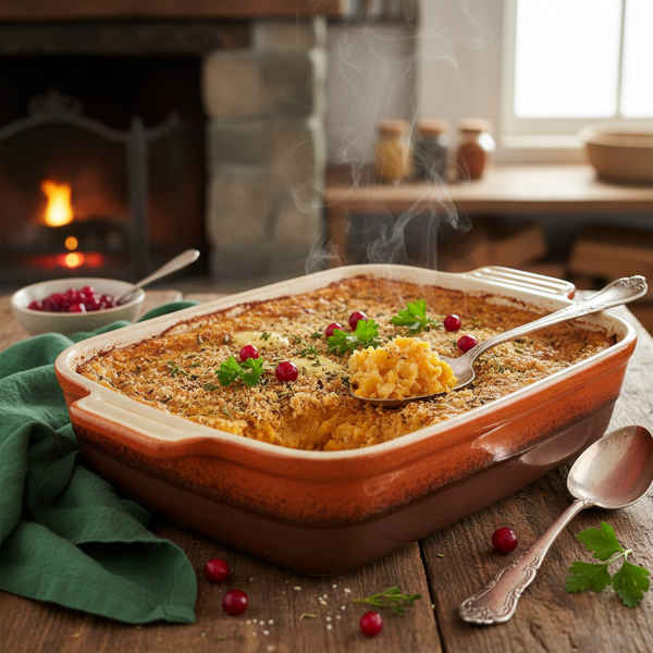 Lanttulaatikko - Savory Finnish Turnip Casserole recipe