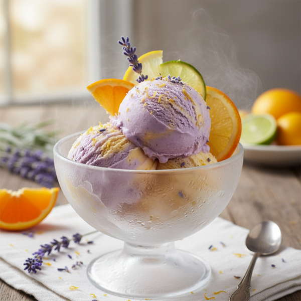 Lavender Citrus Bliss Sorbet recipe