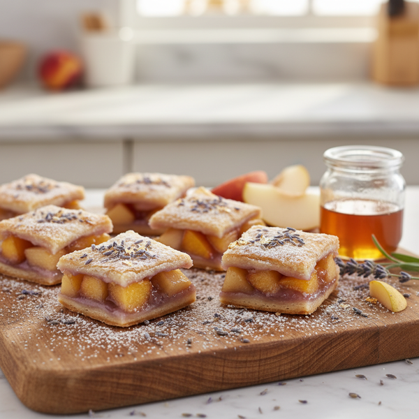 Lavender Honey Pear & Peach Bliss Bites recipe