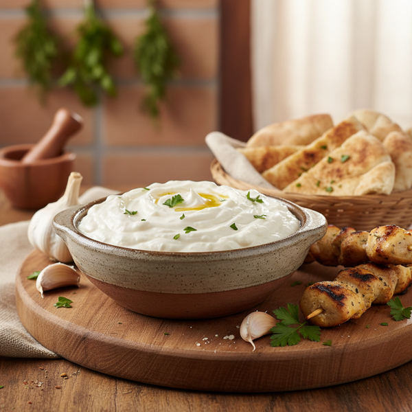 Lebanese Garlic Sauce recipe