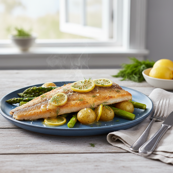 Lemon-Dill Dover Sole Delight recipe