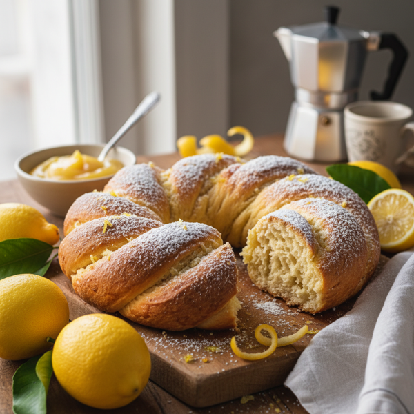 Lemon-Scented Italian Breakfast Bread recipe