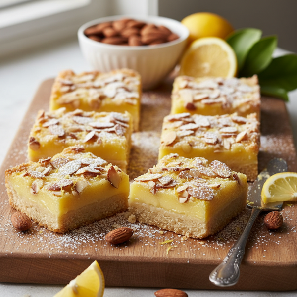 Lemon Almond Bliss Bars recipe