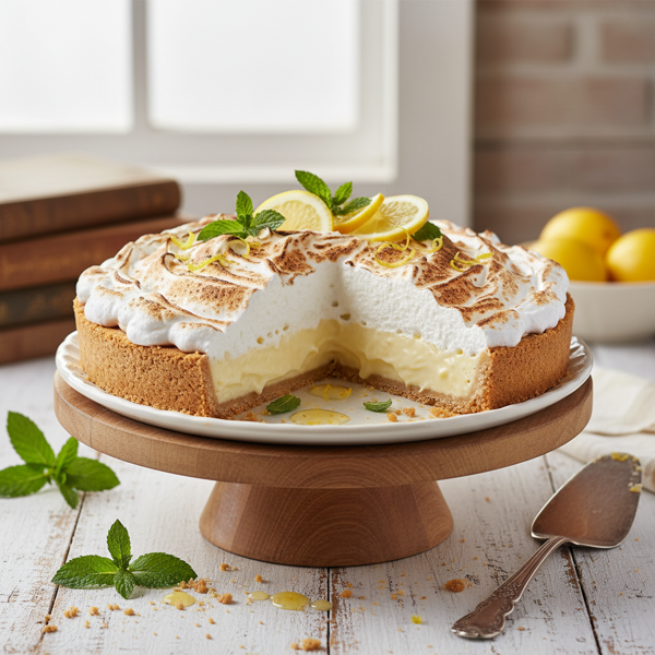 Lemon Bliss Cream Pie recipe