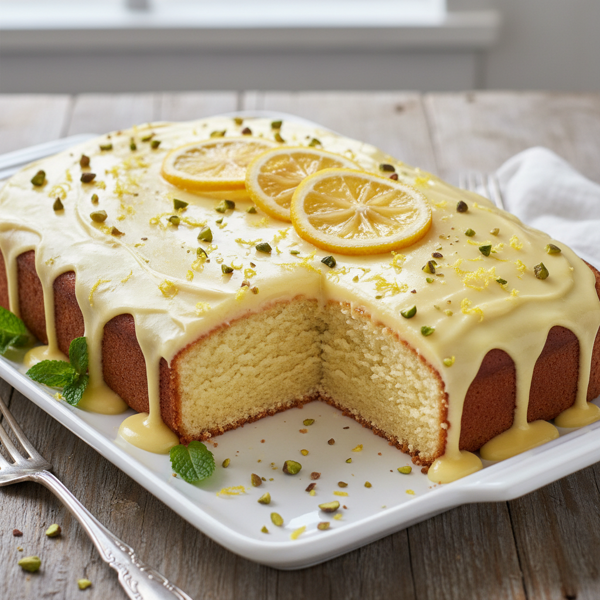 Lemon Bliss Sheet Cake recipe