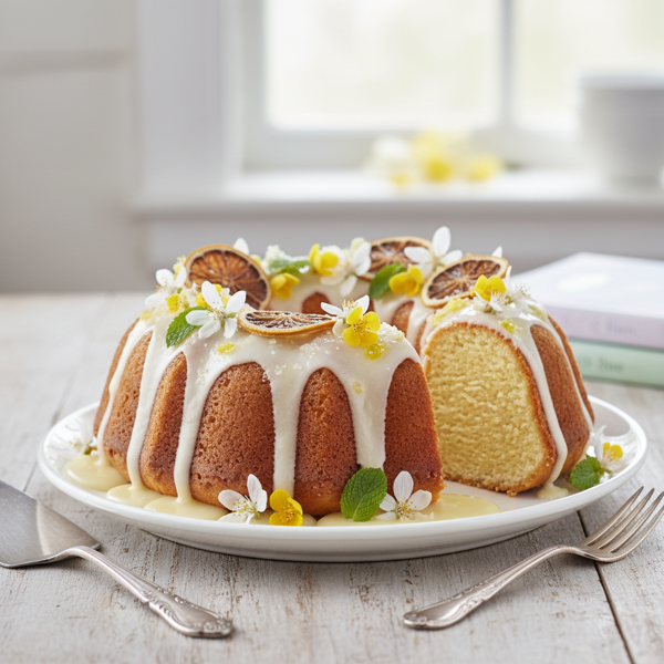 Lemon Blossom Bundt Cake recipe