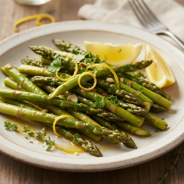 Lemon Butter Asparagus Delight recipe