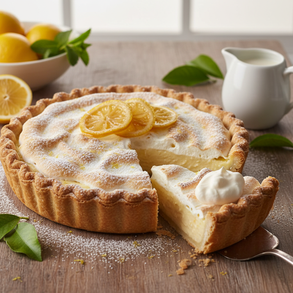Lemon Buttermilk Bliss Pie recipe