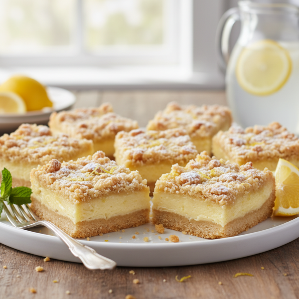 Lemon Cream Cheese Delight Bars recipe