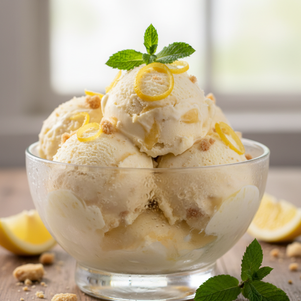 Lemon Cream Delight Ice Cream recipe