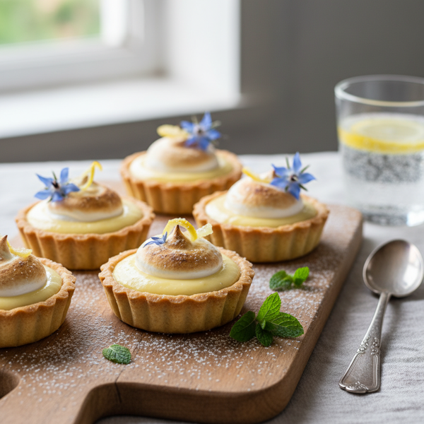 Lemon Cream Tartlets recipe