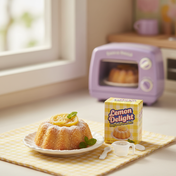 Lemon Delight Easy Bake Oven Mix recipe